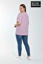 تي شيرت نسائي أساسي مقاس كبير - تي شيرت قطني سادة 3XL-6XL SPR26BTSK510 - 2