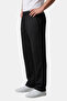Black Baggy Style Lycra Elastic Drawstring Men's Sports Trousers 2600262 - 4