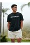 Unisex Black Set – Oversized T-Shirt with Butterfly Print and Comfortable Shorts Set – 3XL, 4XL, 5XL 6XL