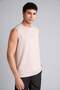 Standard Fit Crew Neck Modal Sportswear Beige Undershirt H4915Ax26Hs - 3