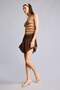 Normal Waist Short Leg Linen Blend Light Brown Shorts H7856Ax26Sm - 3