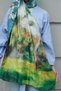 Van Gogh Almond Blossoms Double Sided Twill Shawl - 2