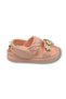 E100-22-26 Daisy Heart Decorated Girls' Slippers & Sandals 21-23 - 2