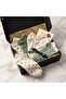6 Pairs of Embossed Floral Patterned Summer Women's Socks - 3