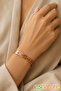 Copper Infinity Bracelet Women Men Hand Engraved Authentic Jewelry - 2