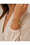 Gold Charm Bracelet – Elegant Design with Heart, Star, and Moon Figures