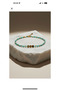 Turquoise Stone and Forged Gold Medallion Detailed Bracelet - 4
