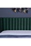 VENUS HEADBOARD CHANEL OLIVE GREEN L-140 : H-125 CM - 2