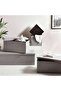 Halden Storage Ottoman 110x38x38cm-grey - 3