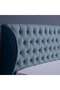 PLUTO HEADBOARD CHANEL TEAL L-160 : H-125 CM - 3