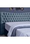 MARS HEADBOARD CHANEL TEAL L-140 : H-125 CM