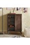 Osilin Shoe Rack 16 Pairs With 2 Door - Brown - 7