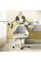 Axiom Office Medium Back Chair Mesh & Fabric - Grey & White - 7