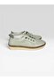 Green Genuine Leather Orthopedic Sole Women's Shoes