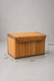 Set of 6 Bamboo Storage Boxes |   Multi-Purpose Organizer and Storage Box Set - 6