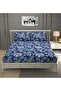 Premium Queen Size Fitted Bedsheet with 2 Pillowcases – Modern Design – Deep Pocket (180x200+35 cm) - 2