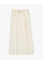 White A-Line Woven Skirt 50325152-Vr013 - 5