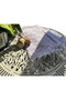 Ağcabay Denizli 100% Cotton 100X200Cm Boho Style Lilac Striped Beach and Pool Peshtemal, Stylish Beach Towel