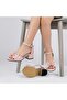 (Minican) Children's Evening Dress Shoes with Heels Pink - 4