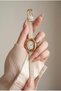 Classic Women's Watch Gold Color Beige Leather Band Vintage Watch |   Old Money Luxury Elegant Stylish Women's Wristwatch with Roman Numerals 2026 - 2
