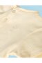 Infant Boys Cream Henley T-shirt - 2