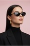 2 Pack Black Leopard g Model Uv400 Protected Women's Sunglasses - 4