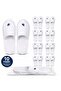 Disposable Hotel Slippers, Closed Toe, Soft & Comfortable, Non-Slip Sole, Individually Packed, Ideal for Hotels, Spa & Guest Use - 2