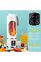 Portable USB Rechargeable Mini Blender 450ML – 12-Blade Juicer with Digital Display, 3 Modes - 2