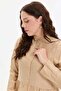 Hakim Collar Layered Women's Dress - 6