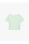 Semi-Sheer Slim Fit Short Sleeve Crew Neck T-Shirt - 4