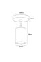 Mixed Marb N Gray Travertine Marble Black Rosary Directional Spot Sconce Gu10 Bulb Included 3000K Warm White - 8