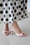 Franco Women's Heeled Leather Slingback Shoes - 2