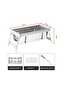 Mini Portable Charcoal BBQ Grill Foldable Stainless Steel Tabletop Barbecue Grill for Camping Picnic Hiking Travel - 8