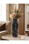 Maris Porcelain Look Wave Textured Decorative Vase 28cm
