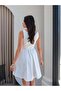 Mini Dress with Zipper Detail Accessories - 5