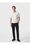 Peak New Season Polo Neck Striped Men's Knitwear T-Shirt - 2