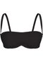 Women's Black Balconette Bikini Top