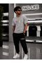 Unisex Wide-Let T-Shirt and Sweatpants Colorful Feal Life Printed Set
