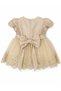 Baby Girl Dress with Hair Bandana, Lace Detail, Tulle Skirt, Short Sleeves, Special Occasion, Birthday 12-36 Months - 7