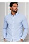 Slim Fit Long Sleeve Epaulet Linen Shirt - 2