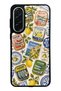 Samsung A37 Amalfi Sardines Design Glossy Phone Case