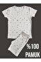 100% Cotton Children's Shorts Set # Printed Children's Shorts Set # Star Patternlitakım # Laundry Room
