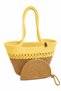 Aya Trikot Shoulder Bag + Moss Clutch 2-Piece Women's Straw Bag Set Large Shoulder Bag and Clutch Handmade Summer, Beach Daily Use Stylish Durable Bag