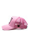 Lion Embroidered Trucker Hat – Mesh Hat with Leo Embroidery Detail - 2