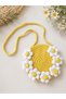Authentic Knitted Daisy Patterned Children's Bag - 3