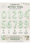 7 Number Foil Balloons 34 Inch 76 cm Retro Green |   Helium Compatible Birthday Balloon Party Decoration - 2