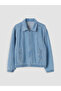Indigo Zippered Boy's Jean Jacket