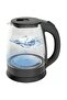 1.8L Electric Glass Kettle 1500W Fast Boil Cordless Tea Kettle with Auto Shut-Off