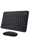 Rechargeable Bluetooth Keyboard and Mouse Combo Ultra-Slim Portable Compact Wireless Mouse Keyboard Set
