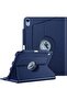 360-Degree Rotating iPad Air Case (10.9 Inch) – Compatible with 5th & 4th Generation, Features Pencil Holder and Auto Sleep/Wake Function in Navy Blue